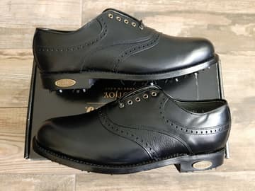 FootJoy style 50013: Black Saddle, Shield tip