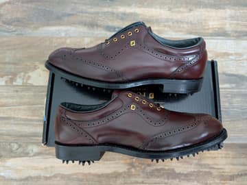FootJoy style 56937: Smooth Burgundy Wingtips